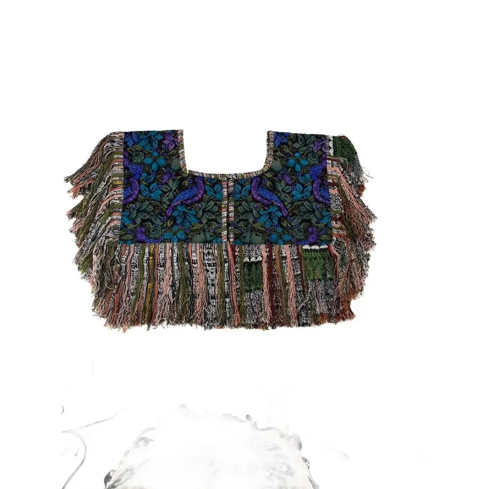 Cape huipil  only One of a kind one size SEE measurements one size fits all